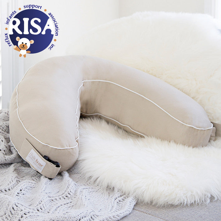 Nursing Pillow -Sand/Sand - Twin Size - Milk Bar