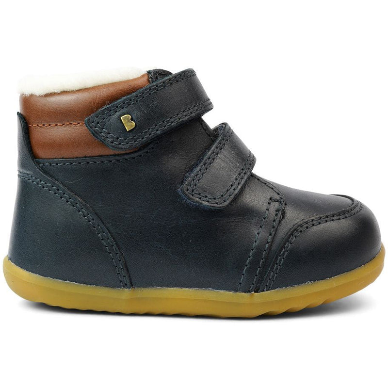 Bobux First Walker Step Up Boot Timber Artic Navy