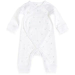 Purebaby Premi crossover Growsuit - Blue Leaf