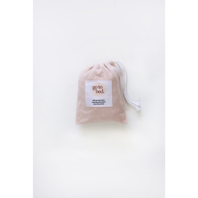 Go To Bed Fitted Bassinet Sheet