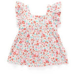 Sale Purebaby Festive Ruffle Dress