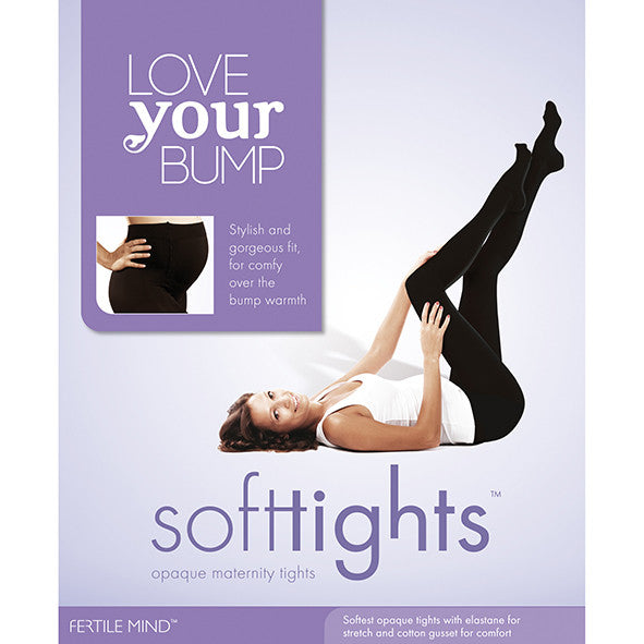 Softtights - Fertile Mind - Black - Footless