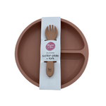 Mama & Boo Silicone Suction Plate & Fork