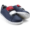 Bobux KP Trainer Grass Court Switch Navy (Red & Silver)